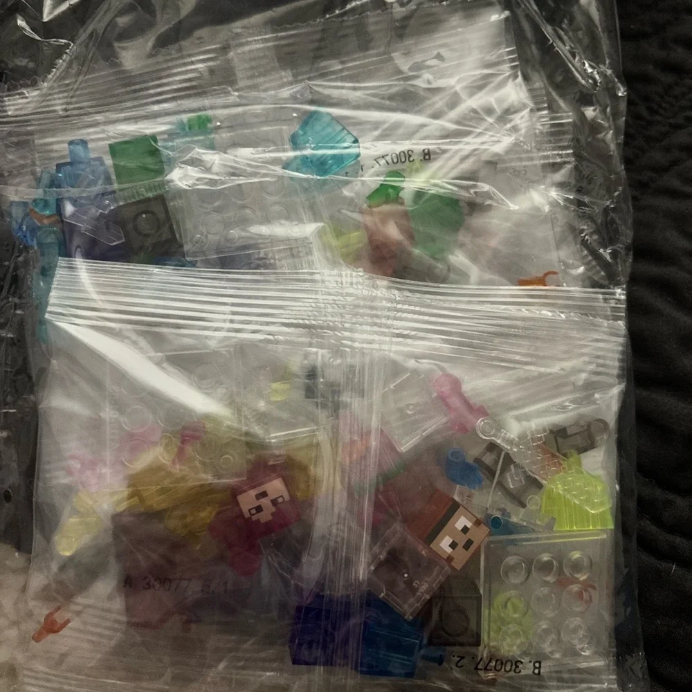 Minecraft mini Lego Bulk Lot off brand 5 packets gamer creeper Gift Idea New